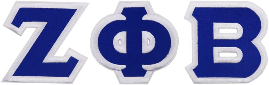 Mixed Media - African American Sorority Sisterhood Finer Womanhood Embroidered Iron On Patches