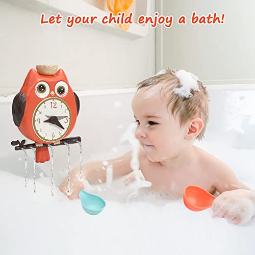 Bath Toys for Toddlers 13, Wall Baby Bathtub Water Toys for Kids Ages 48, Interactive Bath Toy