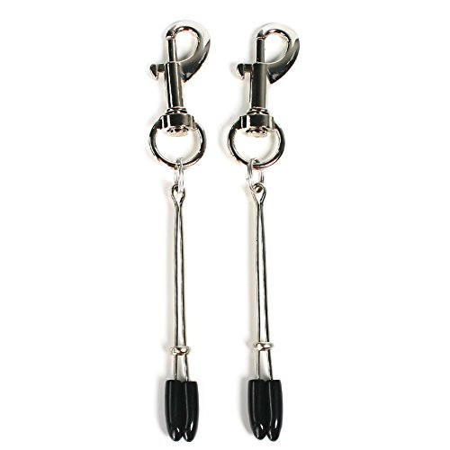 2 Nipple+Clamps+with+Hooks+Adjustable