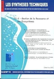 L' eau, le tourisme et l'aménagement du territoire en France