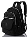 Mini Travel Daypack Nylon Cute Junior School Backpack (1503 Black)