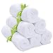 Pali Fabric Bamboo Washcloths | Premium Organic Bamboo Washcloths | Ultra Soft Face Towels | Hypoallergenic and Antibacterial | Perfect for Babies and Sensitive Skin | 10x10 (6 Pack)