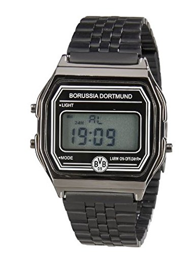 BVB Borussia Dortmund retro digital Uhr