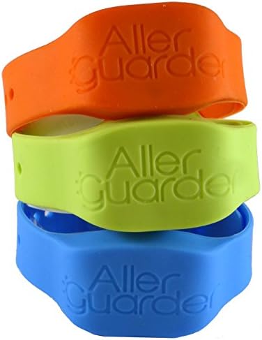 AllerGuarder Bluetooth Food Allergy Bracelet - The Only Allergy Bracelet With Technology To Notify &amp; Alert Others About Your Child’s Food Allergies (Standard, Blue)