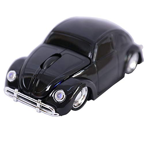 Jinfili 1967 Classical Style Car Wireless Mouse Ergonomic Gaming Mice for VW Desktop Laptop PC Mac