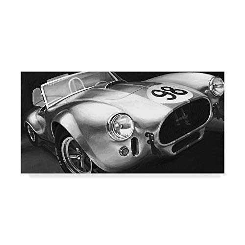 Trademark Fine Art WAG00767-C1019GG Vintage Racing I by Ethan Harper, 10x19-Inc…