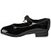Capezio Women's N625 Jr. Tyette Tap Shoe,Black Patent,6.5 M US