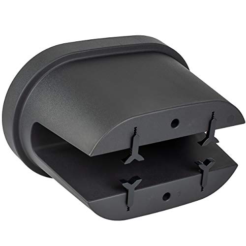 alles-meine.de GmbH Blumentöpfe - Modell & Farbwahl - 5 Stück Geländer Blumenkästen - schwarz - LANG - oval - 40 cm… – Bild 8