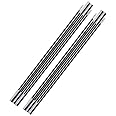 Fiberglass Poles Replacement Kit for Golfguru 10x7ft Golf Net (Set of 2), Fiberglass Replacement Rods 2pcs