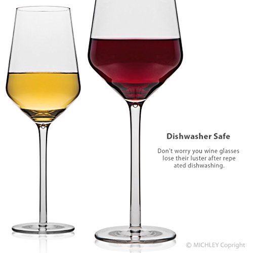 MICHLEYUnbreakableWineGlasses100TritanShatterproofWineGlassesBPAfreeDishwashersafe