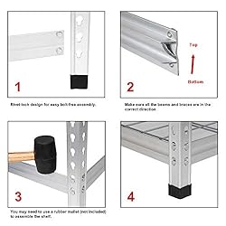 Amazon Basics Heavy Duty Storage Shelving Unit