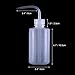 Safety Wash Bottle Squeeze Bottle LDPE with Narrow Mouth 250ml/8.5oz, Pack of 6 by DEPEPE