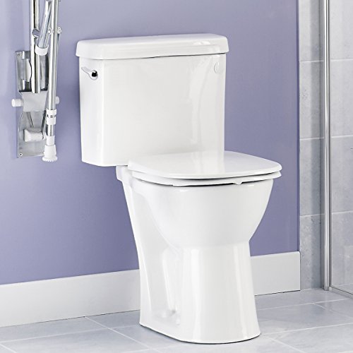 Toilet Tank Lever,Toilet Flush Lever Handle,Universal Side Mount Toilet Lever Handle with Metal Nut Lock,Fits Most Toilets