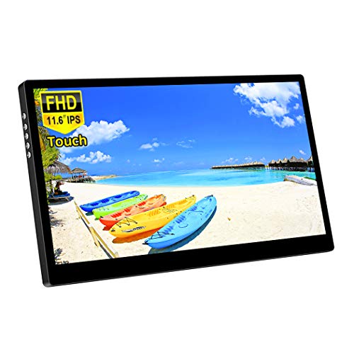 Corkea 11.6 Inch Portable Touchscreen Monitor,1080P IPS Display with