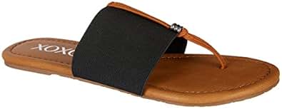 Amazon.com | XOXO Womens Ganelo Thong Flip-Flops Flat Sandals | Flip-Flops