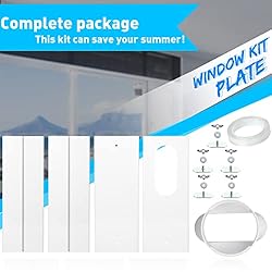 TOPOWN Portable Ac Window Kit, 5"/5.9" Hose