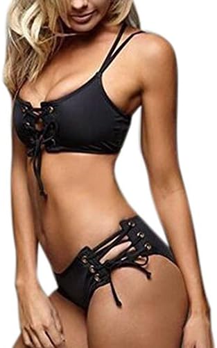 BIEARY Women Bikini Set Padded Bra Bandage Sexy Swimwear