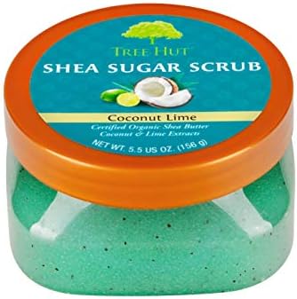coconut tree hut scrub