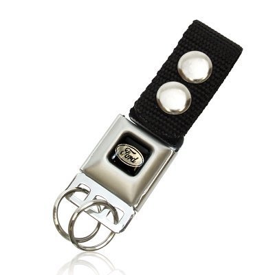 Ford Logo Seatbelt Buckle Key Chain