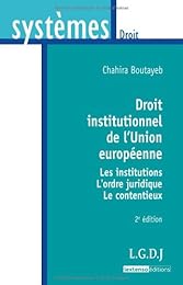 Droit institutionnel de l'Union européenne