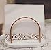 de Luxeti Rose Gold Foil Paper Napkins | 3-Ply Beverage Disposable Party Napkins | 6.5” x 6.5” for Baby & Bridal Shower, Cocktail, Wedding, Bachelorette Party (Rose Gold napkins, 50ct)