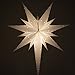 Wintergreen Lighting Fold-Flat Bethlehem Star Light – LED Star Christmas Decoration, Battery-Powered with Timer, (26