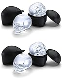 ThinkGeek Skull Ice Mold Makes 2 Ice Skull Molds (Pack of 2)