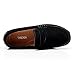 rismart Shenn Boys' Cute Slip-On Suede Leather Loafers Shoes S8884