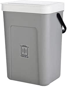 MO&SU Montado En La Pared Cubo De Basura, Sin Taladrar Papelera con