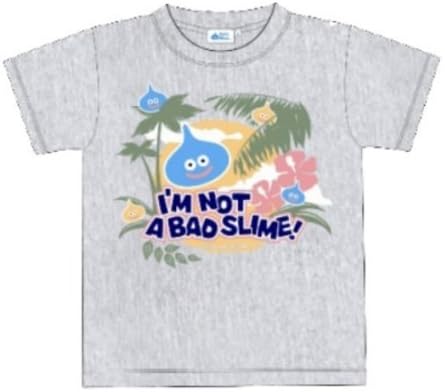 Amazon Co Jp ドラゴンクエスト スマイルスライム Tシャツ グレー Lサイズ ホビー 通販