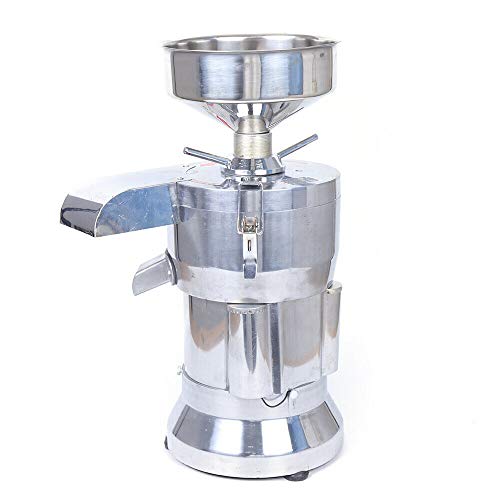 HYYKJ Electric Soybean Grinder Grinding Machine 110V 1100W Soy Milk Soymilk Processor Maker Making Machine with 100 Mesh Automatic Filtration Separation Commercial Home Use Food Grade Stainless Steel + Aluminum Alloy