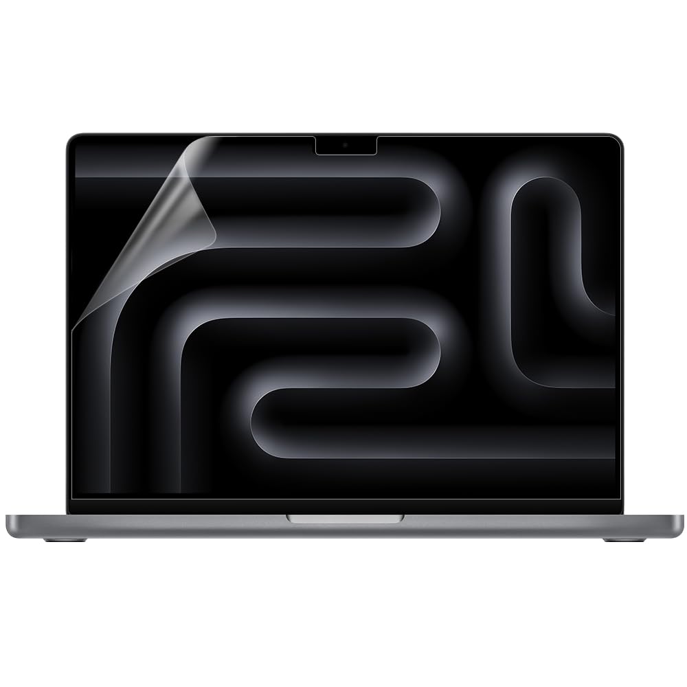 Arisase 2-Pack Anti Glare Screen Protector for MacBook Pro 14 Inch (M5/M4/Max/M3 Pro/Max Chip) A3434 & A2918 & A2992, Anti-Reflection & Anti-Scratch 5H Hardness Accessories (Matte Clear)
