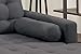 Poundex Sofas, Slate Black
