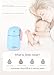 Givision Cool Mist Humidifier Air Purifier Baby Toddler, Ultrasonic Portable Personal Mini Car Humidifiers USB Night Light, Whisper-Quiet,Auto Shut-Off w/Water Tank Travel Desk Home Office