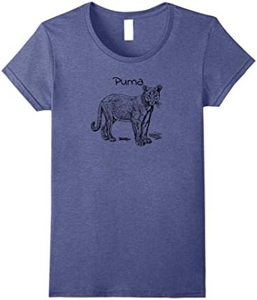 Puma Mountain Lion T-shirt Big Cat Lover