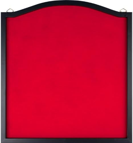Deluxe Dart Backboard with Solid Wood Frame - Includes Bonus Set of Steel Tip Darts!