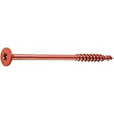 FastenMaster Flatlok No. 14 x 5 in. L #40 Torx ttap Flat Head Epoxy Carbon Steel Wood Screws