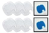 Sunsun 3-Pack Plus Coarse Fine Filter Pad for Aquatop CF300 HW302 Canister Filters (6 Fine + 2 Coarse)