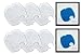 Sunsun 3-Pack Plus Coarse Fine Filter Pad for Aquatop CF300 HW302 Canister Filters (6 Fine + 2 Coarse)