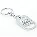 Harley-Davidson Willie G Skull Bottle Opener Key Chain, Silver HDKBO181