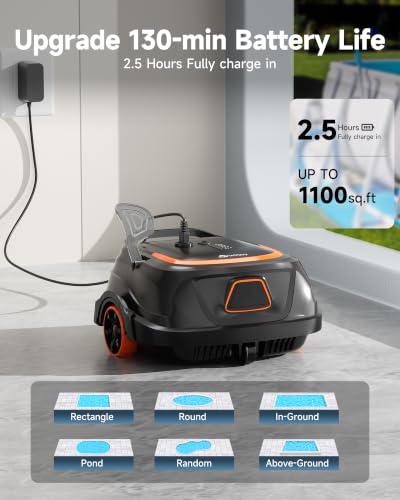 WINNY POOL CLEANER-A1 Cordless Robotic Above Ground Pool Vacuum photo 11