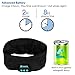 Bluetooth Headband Sleep Headphones, TOPOINT Wireless Music Sport Headbands Sleeping Headsets, Long Time Play Workout, Running, Yoga, Black