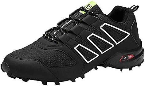 AIMTOPPY, Men's Outdoor Non-Slip Trail Running Shoes Hiking Shoes