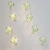 20 Cactus Battery Operated Indoor LED Party String Lights