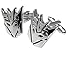 Sliver Transformer Decepticon Cufflinks