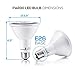 Hyperikon PAR30 LED Bulb, 12W (65W equivalent), 920lm, 4000K (Daylight Glow), CRI90+ Flood Light Bulb, 40° Beam Angle, Medium Base (E26), Dimmable, UL and ENERGY STAR - (Pack of 4)