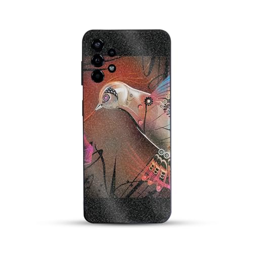 Glossy Glitter Phone Skin Compatible with Gabb Phone 3 Pro - Cyborg Nature - Pr…