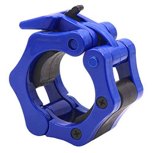 IADUMO Olympic Exercise Collars Gym Clips 2 Inch Weight Clamps Barbell