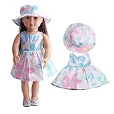 WensLTD Clearance! Skirt&Hat for 18 inch Our Generation American Girl Doll (A)