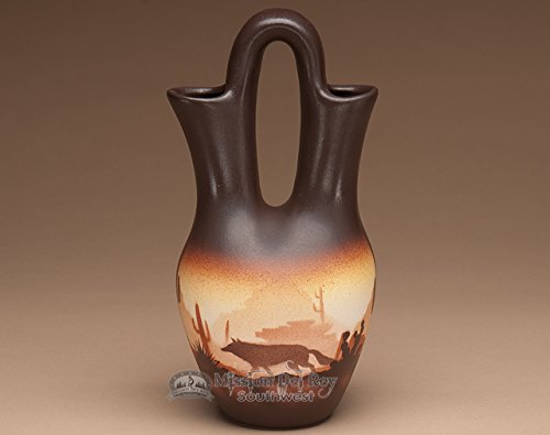 Amazon Com Mission Del Rey Native American Navajo Wedding Vase 10